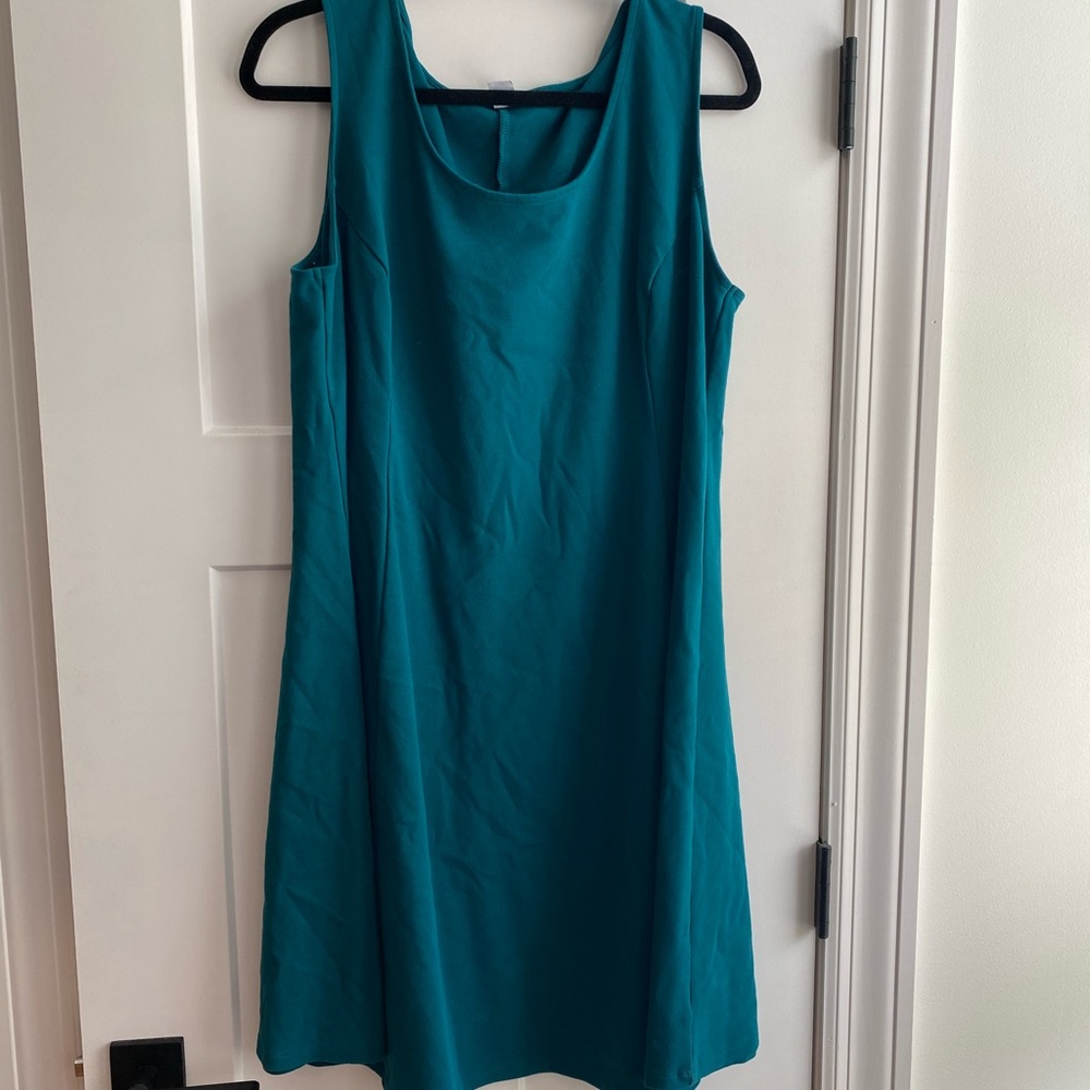 Old navy teal cotton dress 2X